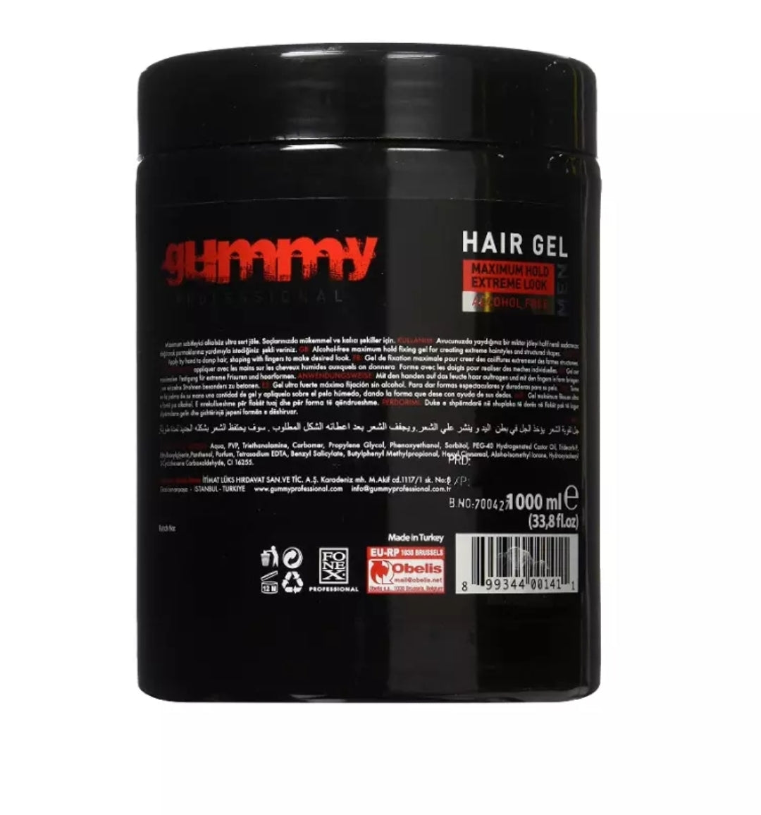 GUMMY PROFESSIONAL - HAIR GEL 33 oz