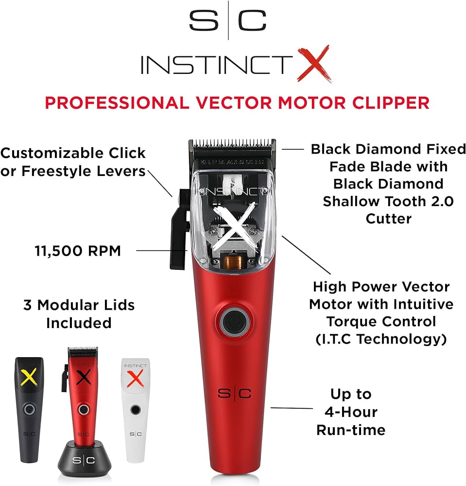 INSTINCT X - Professional Vector Motor Clipper