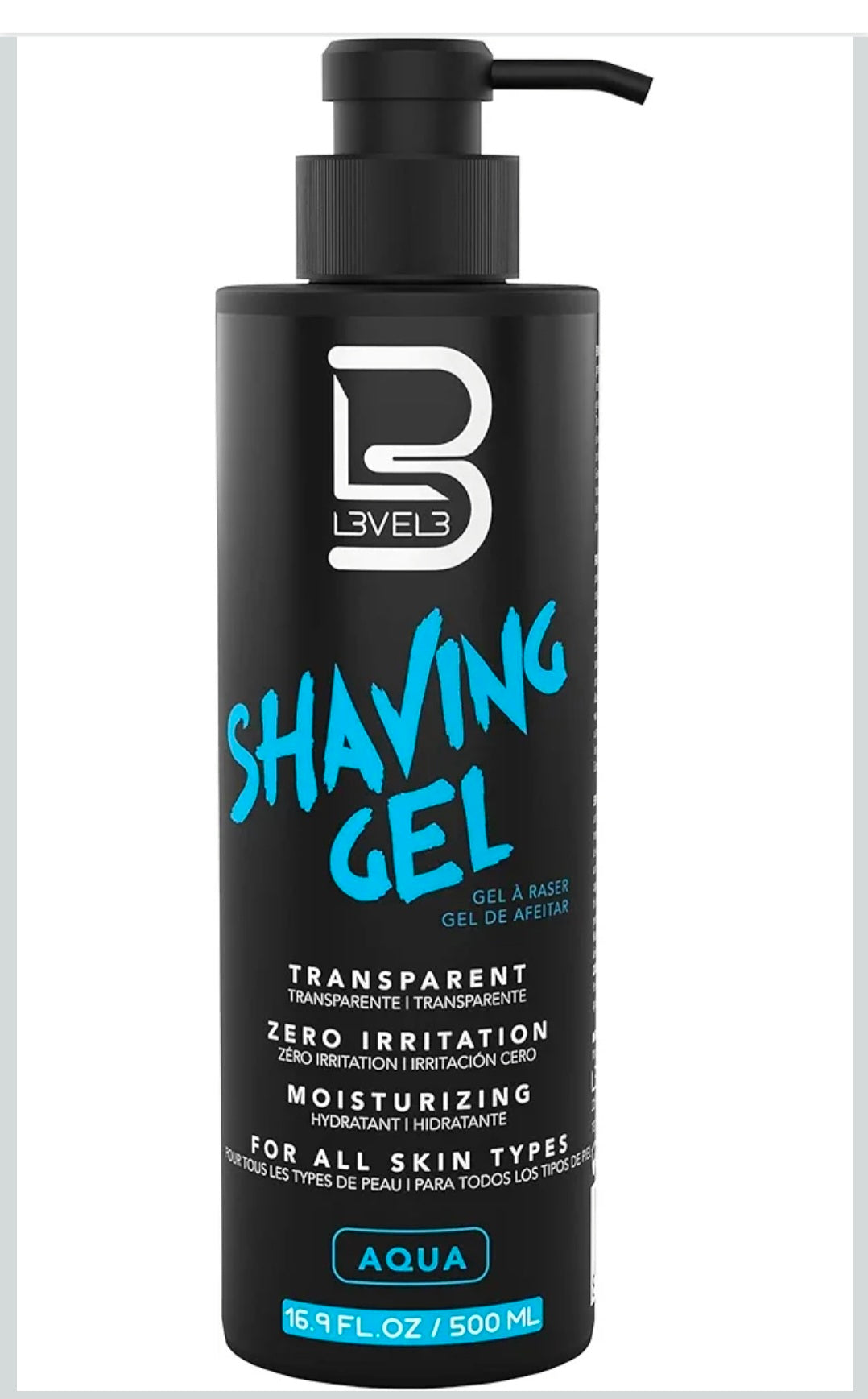 Level 3 Transparent Shaving Gel