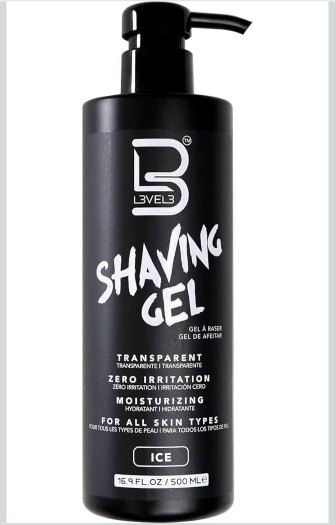 Level 3 Transparent Shaving Gel