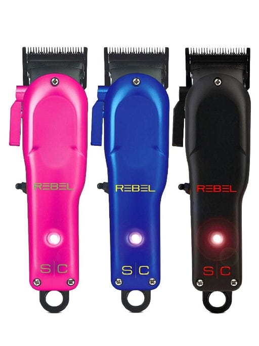 REBEL - Professional Super-Torque Modular Cordless Hair Clipper