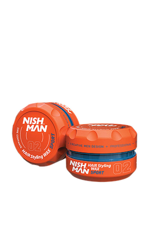 Nishman Hair Styling Aqua Wax 02 SPORT