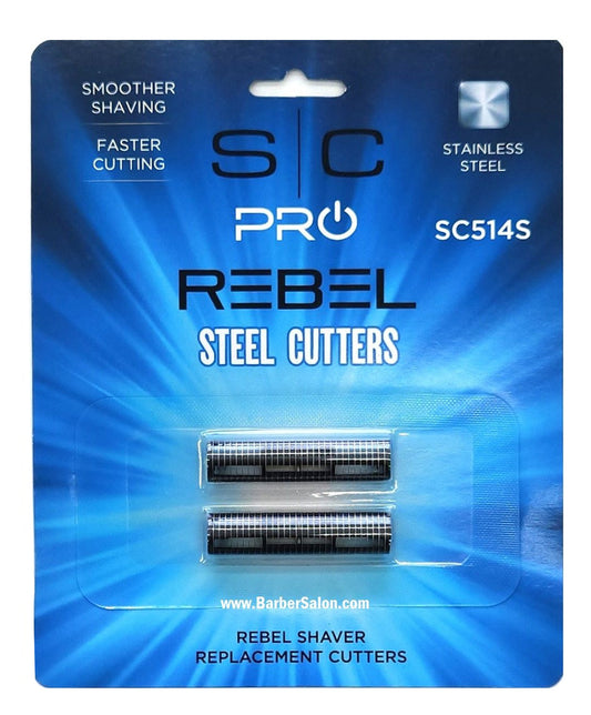 STYLECRAFT - Replacement Rebel Shaver Set of 2 Stainless Steel Cutter Blades