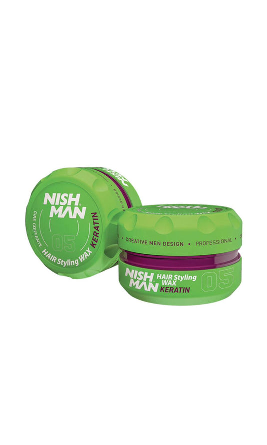 Nishman Hair Styling Aqua Wax 05 KERATIN