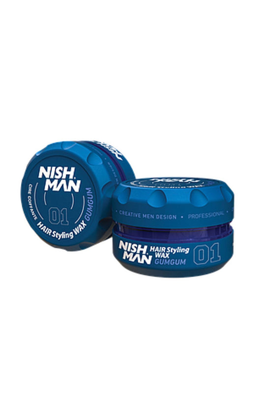 Nishman Hair Styling Aqua Wax 01 GUMGUM