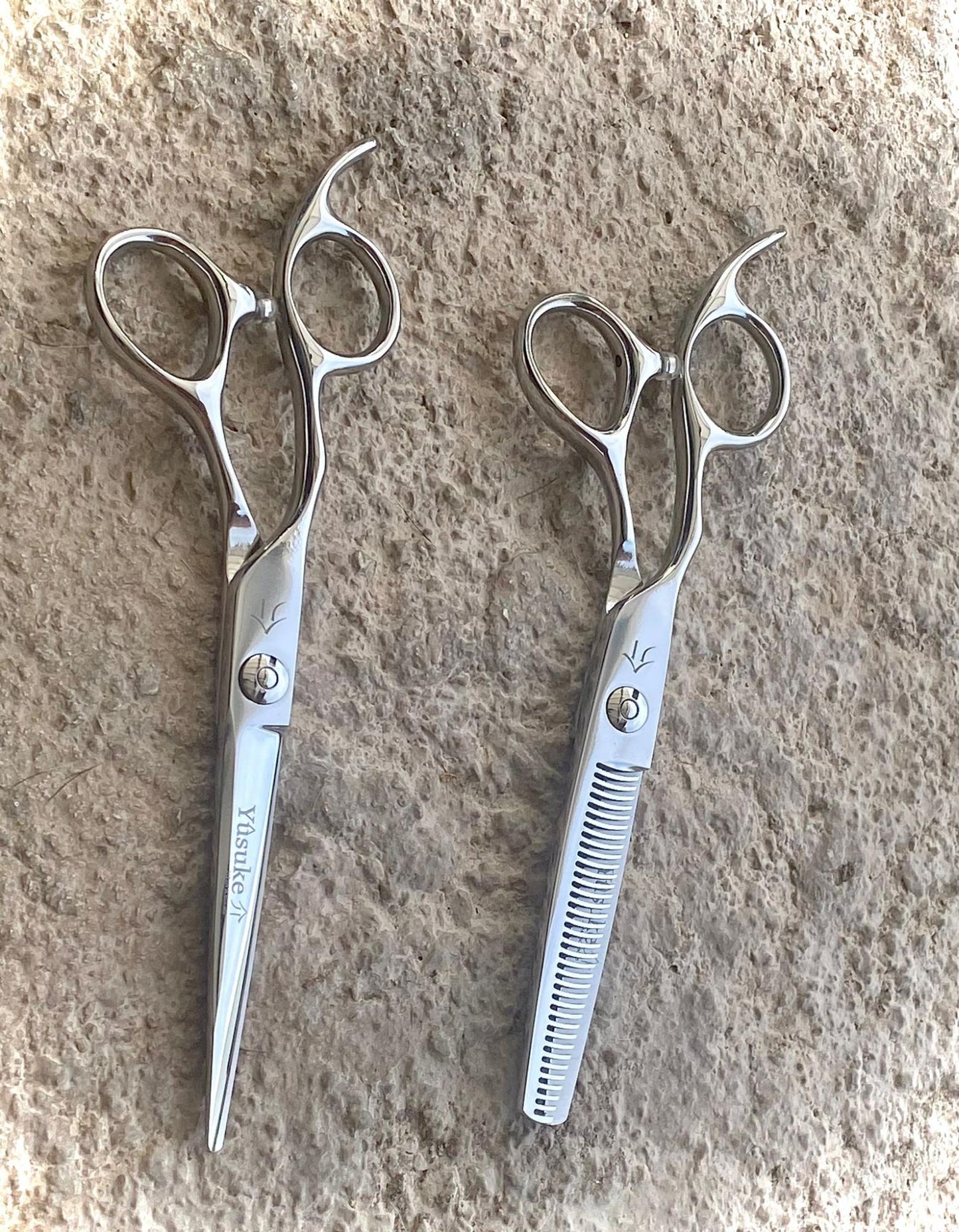 YUSUKE - Scissors 6.5” Black/ Gold/ Silver