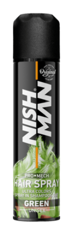 Nishman Hair Color Spray PRO-MECH YELLOW
