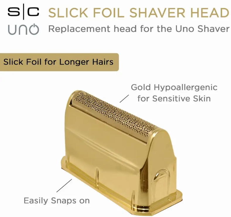 Replacement Gold Titanium Slick Foil Head