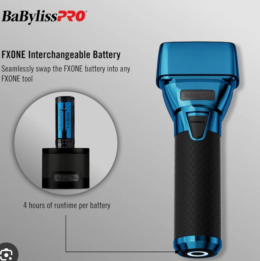 BABYLISSPRO FXONE BLUEFX DOUBLE FOIL SHAVER 06