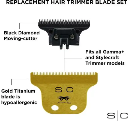 WAHL - STAGGER TOOTH BLADE SET C/C MAGIC CLIP (UNIQUE BLENDING BLADE)