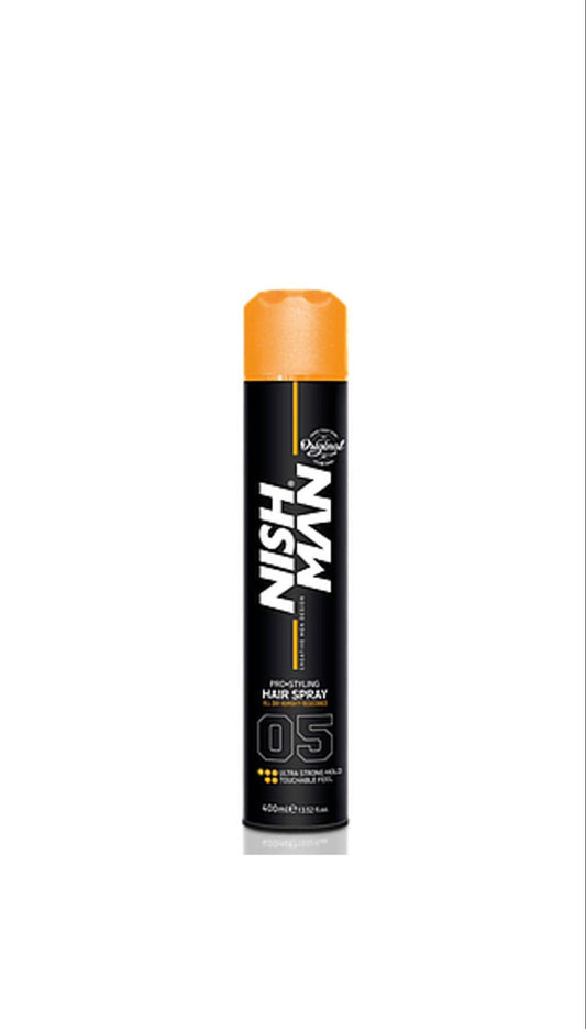 Nishman Pro-Styling Hair Spray 05 ULTRA STRONG HOLD